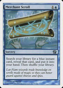 Merchant Scroll &mdash; Magic: The Gathering, Eighth Edition #91, Non-foil, English &mdash; фото товару