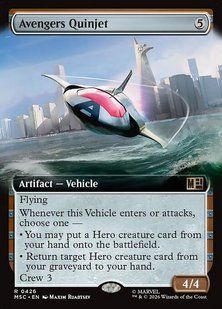 Карта Avengers Quinjet &mdash; фото товару