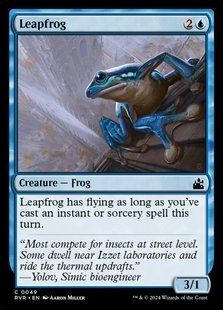 Leapfrog &mdash; Magic: The Gathering, Ravnica Remastered #49, Non-foil, English &mdash; фото товару