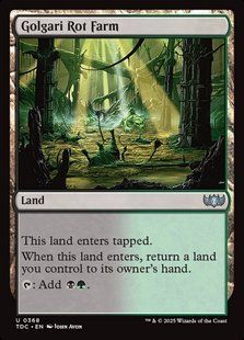 Golgari Rot Farm &mdash; Magic: The Gathering, Tarkir: Dragonstorm Commander #368, Non-foil, English &mdash; фото товару
