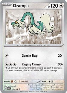 Голографічна карта Drampa (TEF #138) - Pokemon TCG Temporal Forces &mdash; фото товару
