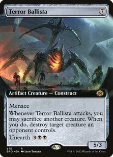 Карта Terror Ballista bro/375/en фото