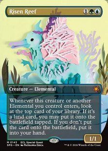 Risen Reef &mdash; Magic: The Gathering, Special Guests #143, Non-foil, English &mdash; фото товару