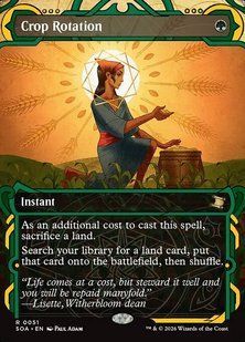 Crop Rotation &mdash; Magic: The Gathering, Secrets of Strixhaven Mystical Archive #51, Foil, English &mdash; фото товару