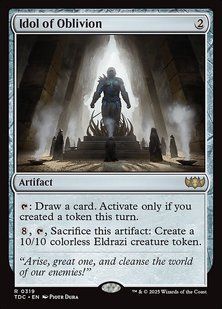 Idol of Oblivion &mdash; Magic: The Gathering, Tarkir: Dragonstorm Commander #319, Non-foil, English &mdash; фото товару