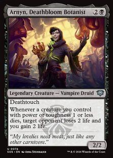 Карта Arnyn, Deathbloom Botanist &mdash; фото товару