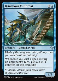 Карта Brineborn Cutthroat fdn/152/en/foil фото