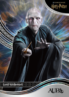Колекційна карта Lord Voldemort &mdash; 2026 Kakawow Aura Harry Potter 25th Anniversary kaw/ahp/b-20 фото