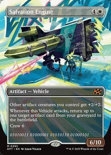 Salvation Engine &mdash; Magic: The Gathering, Aetherdrift #295, Non-foil, English &mdash; фото товару