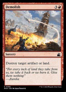 Demolish &mdash; Magic: The Gathering, Ravnica Remastered #106, Non-foil, English &mdash; фото товару