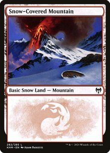 Карта Snow-Covered Mountain &mdash; фото товару