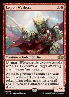 Legion Warboss &mdash; Magic: The Gathering, Tarkir: Dragonstorm Commander #220, Non-foil, English &mdash; фото товару