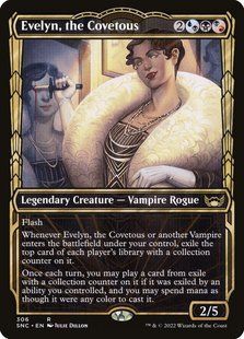 Evelyn, the Covetous &mdash; Magic: The Gathering, Streets of New Capenna #306, Non-foil, English &mdash; фото товару