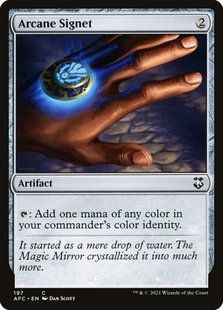 Arcane Signet &mdash; Magic: The Gathering, Forgotten Realms Commander #197, Non-foil, English &mdash; фото товару