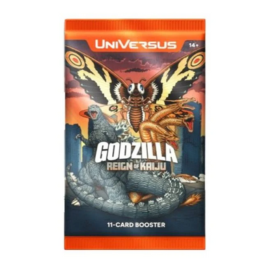 Дисплей бустерів випуску "Godzilla: Reign of Kaiju" - Universus &mdash; фото товару
