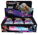 Дисплей ігрових бустерів випуску Foundations - Magic: The Gathering