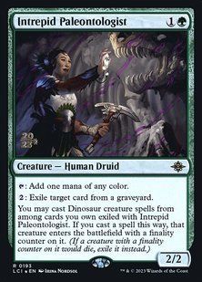 Intrepid Paleontologist &mdash; Magic: The Gathering, The Lost Caverns of Ixalan Promos #193s, Foil, English &mdash; фото товару