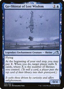 Go-Shintai of Lost Wisdom &mdash; Magic: The Gathering, Kamigawa: Neon Dynasty #55, Non-foil, English &mdash; фото товару