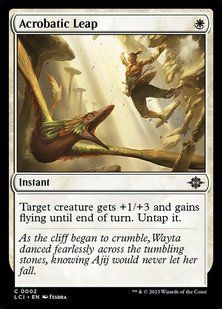 Acrobatic Leap &mdash; Magic: The Gathering, The Lost Caverns of Ixalan #2, Non-foil, English &mdash; фото товару
