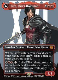 Карта Clive, Ifrit's Dominant // Ifrit, Warden of Inferno &mdash; фото товару