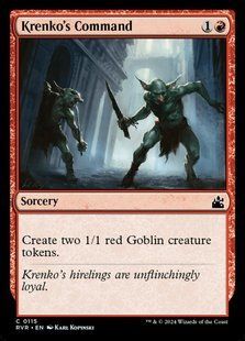Krenko's Command &mdash; Magic: The Gathering, Ravnica Remastered #115, Non-foil, English &mdash; фото товару