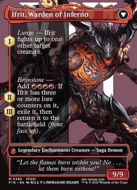 Карта Clive, Ifrit's Dominant // Ifrit, Warden of Inferno &mdash; фото товару