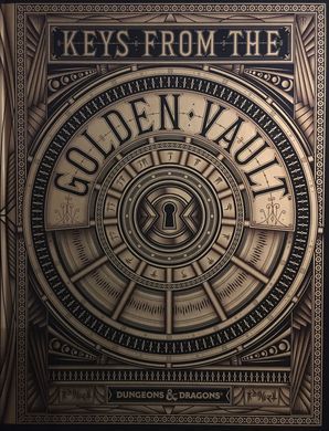 Книга пригод Keys from the Golden Vault 2023 Alt Cover - Dungeons&Dragons &mdash; фото товару