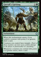 Карта Garruk's Uprising fdn/220/en/foil фото