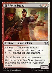 EPF Point Squad &mdash; Magic: The Gathering, Teenage Mutant Ninja Turtles #145, Foil, English &mdash; фото товару