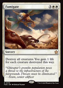 Fumigate &mdash; Magic: The Gathering, Foundations #575, Non-foil, English &mdash; фото товару
