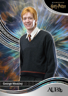 Колекційна карта George Weasley &mdash; 2026 Kakawow Aura Harry Potter 25th Anniversary kaw/ahp/b-13 фото