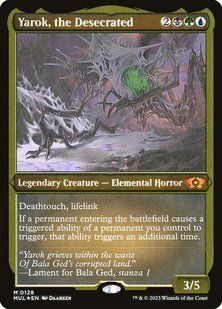 Карта Yarok, the Desecrated mul/128/en фото