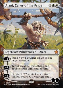 Карта Ajani, Caller of the Pride &mdash; фото товару