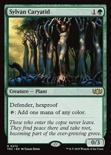 Sylvan Caryatid &mdash; Magic: The Gathering, Tarkir: Dragonstorm Commander #272, Non-foil, English &mdash; фото товару