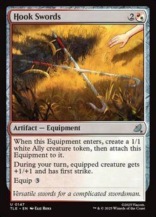 Hook Swords &mdash; Magic: The Gathering, Avatar: The Last Airbender Eternal #147, Foil, English &mdash; фото товару