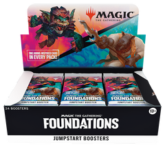 Дисплей джампстарт бустерів випуску Foundations  - Magic: The Gathering  fdn-7 фото