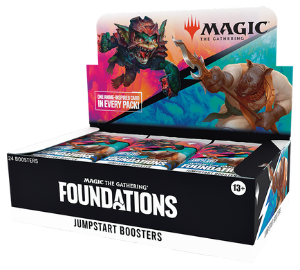 Дисплей джампстарт бустерів випуску Foundations  - Magic: The Gathering  fdn-7 фото