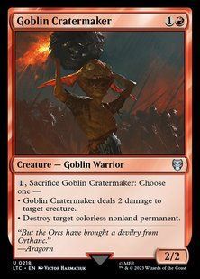 Карта Goblin Cratermaker &mdash; фото товару