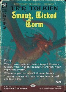 Карта Smaug, Wicked Worm hob/245/en фото