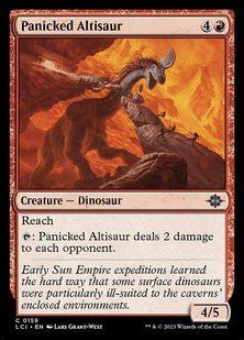 Карта Panicked Altisaur &mdash; фото товару
