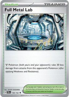 Карта Full Metal Lab (TEF #148) - Pokemon TCG Temporal Forces &mdash; фото товару