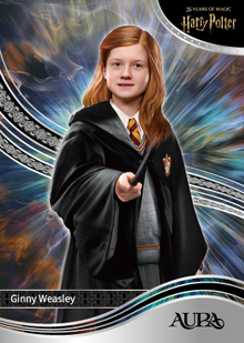 Колекційна карта Ginny Weasley &mdash; 2026 Kakawow Aura Harry Potter 25th Anniversary kaw/ahp/b-05 фото