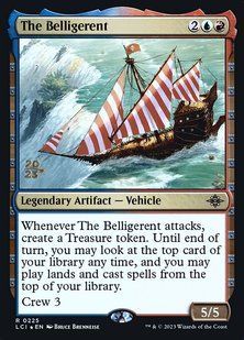 The Belligerent &mdash; Magic: The Gathering, The Lost Caverns of Ixalan Promos #225s, Foil, English &mdash; фото товару