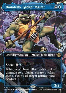 Donatello, Gadget Master &mdash; Magic: The Gathering, Teenage Mutant Ninja Turtles #212, Non-foil, English &mdash; фото товару