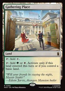Gathering Place &mdash; Magic: The Gathering, Marvel Super Heroes #266, Non-foil, English &mdash; фото товару