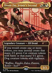 Jinnie Fay, Jetmir's Second // Jinnie Fay, Jetmir's Second &mdash; Magic: The Gathering, Secret Lair Drop #1556, Non-foil, English &mdash; фото товару
