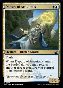 Deputy of Acquittals &mdash; Magic: The Gathering, Ravnica Remastered #177, Non-foil, English &mdash; фото товару
