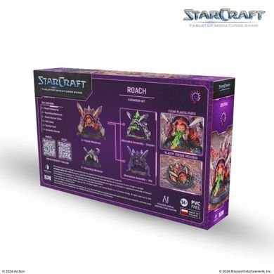 StarCraft: The Miniatures Game &mdash; Zerg Expansion Set: Roach &mdash; фото товару