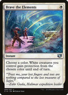 Brave the Elements &mdash; Magic: The Gathering, Commander 2014 #66, Non-foil, English &mdash; фото товару