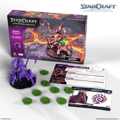 StarCraft: The Miniatures Game &mdash; Zerg Expansion Set: Queen &mdash; фото товару